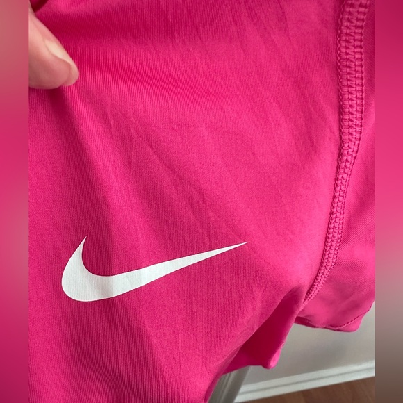 Nike Women's Bright Pink Short Sleeve Tee - Picture 3 of 5